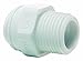 John Guest Speedfit PP010822W 1/4OD by 1/4NPTF Male Connector, 10-Pack