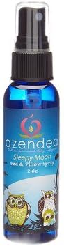 Azendea Sleepy Moon Bed & Pilliow Mist. Promote Sleep and Relaxation. Blend of: Lavender, Sandalwood, Neroli, Orange Blossom Distill. for Men and Women and Children Six Years and Older.