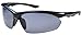 P52 Polarized Super Light Frame Sunglasses for Fishing & Active Lifestyles (Black & Smoke)