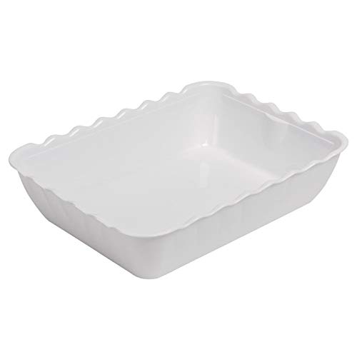 Kristallon CB750 Salad Crocks, 4.25 L, White