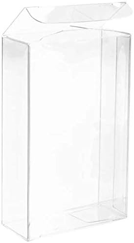 Clear Gift Box 2 1/4 x 1 x 3 11/16 - Food Safe - 50 Count