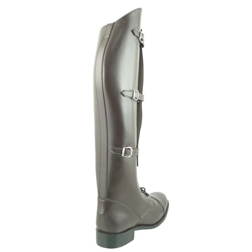 Crown Ladies Buckle Field Boot Horse Riging Black All