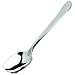 Winco SPS-S8, 8-Inch Solid Slanted Plating Spoon, Serving Dinner Spoon, Stainless Steel Tablespoon