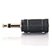 C2G 03174 3.5mm Stereo Female to 3.5mm Mono Male Adapter, Black