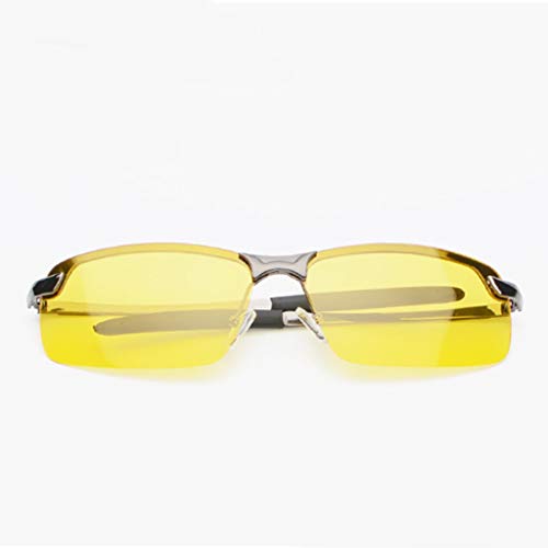 YEZIJIN Night Driving Glasses Vision Anti Glare Drivers Polarized UV400 Fit Over