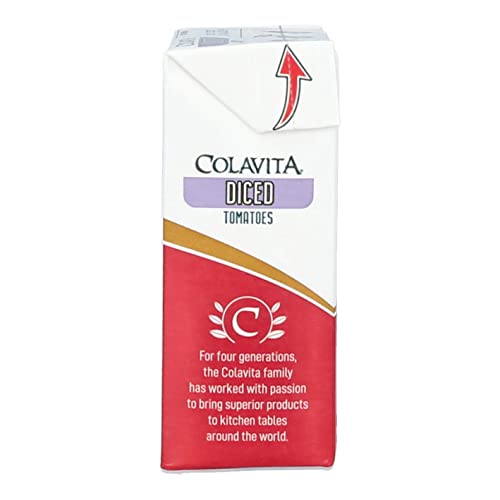 COLAVITA RECART TOMATOES – DICED, 13.76OZ RECART (PACK OF 16)