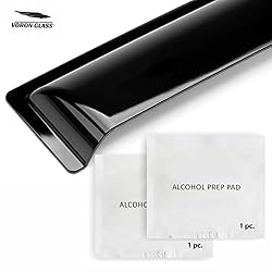 Voron Glass Tape-on Extra Durable Rain Guards for