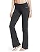 BALEAF Women's Bootcut Yoga Pants High Waisted Cotton Bootleg Work Pants with Inner Pockets 30