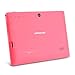 Alldaymall 7 Inch Android 4.4 KitKat Tablet PC MID with Capacitive Touchscreen (512MB + 8G, Dual Core CPU, 1.5GHz, Wi-Fi, Bluetooth, Dual Camera) Pink