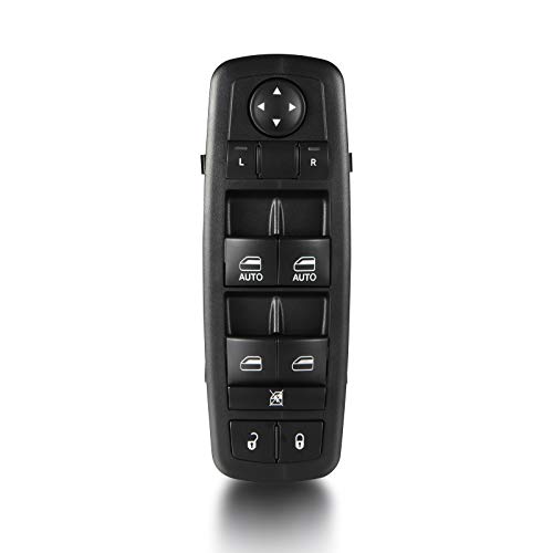 Power Window Switch Drivers Side 68110866AA 68110866AB For 2012-2016 Dodge Grand Caravan 2012-2016 Chrysler Town & Country 2012-2017 Ram 1500 2500 From Madlife Garage