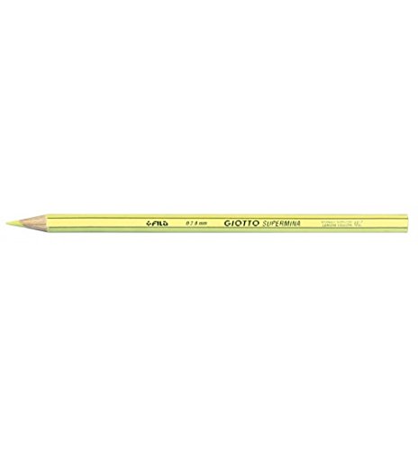 Giotto Supermina Coloured Pencils - Set of 12 Giallo Limone