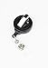 Limeloot Coffee Scrubs and Rubber Gloves Nurse Badge Reel Retractable - Cute Nurse Badge Holder with 360 Swing Badge Clip and 34 Inch Cord