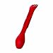 humangear GoBites Duo | Travel & Camping Utensils | Portable & Convertible Dining Ware | Multi-Functional Spork, Red