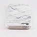 uCOLOR White Marble Case Compatible for iPhone 5 5s Cute Protective Dual-Layer Soft TPU Shockproof Slim Case