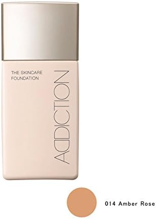 Amazon ザ スキンケア ファンデーション 014 アンバーローズ 30ml アディクション Addiction リキッド ファンデーション 通販