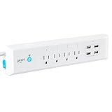 Geeni SURGE Smart Wi-Fi 4 Outlet & 4 USB Surge Protector - No Hub Required, Works with Amazon Alexa and Google Assistant