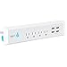 Geeni SURGE Smart Wi-Fi 4 Outlet & 4 USB Surge Protector - No Hub Required, Works with Amazon Alexa and Google Assistant
