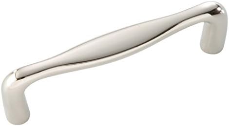 Hickory Hardware P3341-14 3-Inch Triomphe Cabinet Pull, Bright Nickel by Belwith Keeler