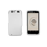 Rubberized Protector Case for Motorola ATRIX HD MB886, White