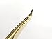 Russian Volume 75°, Eyelash Extensions Tweezers (Gold Plated) 3D 4D 6D