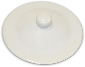 Porcelain Ceramic Water Crock Lid - White