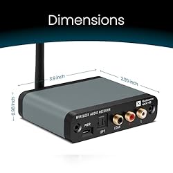 BluDento BLT-HD Bluetooth Receiver, True Hi-Fi