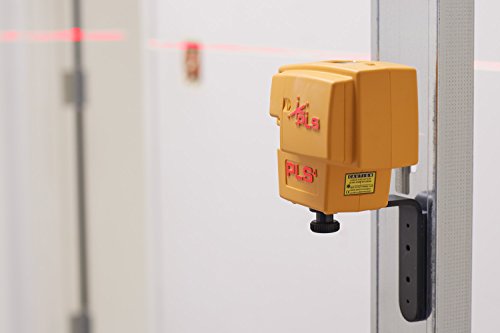PLS 4 Red Cross Line Laser Level KIT with Plumb, Bob and Level, PLS-60588 by Pacific Laser Systems