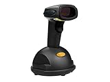 TaoTronics Wireless Cordless Handheld Barcode Bar Code Scanner Reader Kit - Black, 32-bit Decoder, Anti-interference, Mobile Moveable, Optical Laser, USB Optional, Long-Range