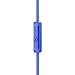 Skullcandy Smokin' Buds 2 Noise Isolating Earbuds with in-Line Microphone and Remote, Moisture Resistant, Oval-Shaped and Angled for Long-Term Comfort, Street/Royal Blue/Dark Blue