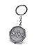 REINDEAR Official The Beatles Drum Logo Metal Keychain Key Ring US Seller (Silver)