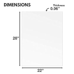 22x28 Plexiglass Replacement for Picture Frames