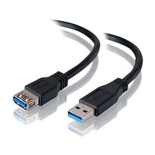DragonTrading USB Extension Cable 5m, USB 2.0 Extension Lead Type A Male to Female, Long USB Extender Cord for Mouse, Keyboard, Flash Drive, Camera, Printer, PC, Laptop, Smart TV
