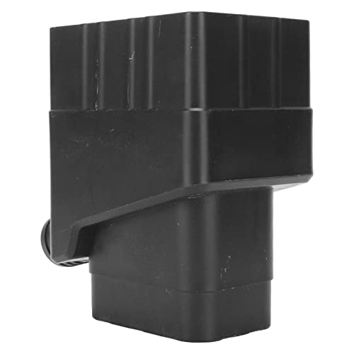 BORDSTRACT Rain Water Collection System, Rain Barrel Diversion Kit to Divert Water with a 40 Inch Hose, Fits 2'' x 3'' Standard Gutter Downspout(Black)