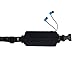 SPIbelt Flex Belt: Adult - No-Bounce, Fitness Belt with Pass Through Hole Headphones. Perfect for The Gym or on a Run! (Black with Black Zipper)