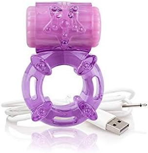 Screaming O Charged The Big O Rechargeable Vibrating Cock Ring, Purple - Image 4