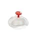 Börner Safety Guard (White) • Finger Guard for Slicer/Kitchen Grater • Fruit Holder • Hand Guard for Safe Slicing & Grating • Vegetable Holder for All Börner V-Slicers & Graters