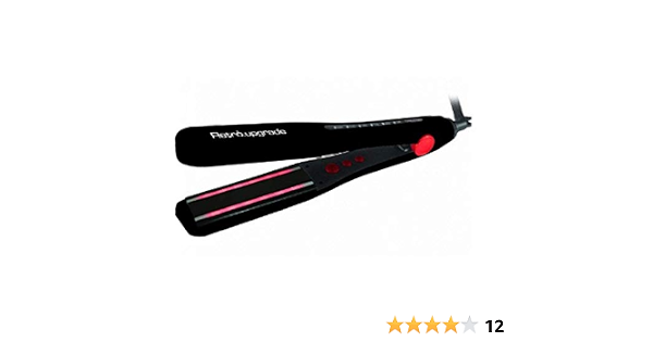 Retro Upgrade Plancha de pelo profesional Doble Infrarrojo 142CinfraKER,  color negro - Placas de Cerámica Turmalina IÓNICA - Made in Italy :  Amazon.es: Belleza