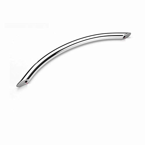 VIBORG (4 Pieces SUS304 Stainless Steel Modern Kitchen Cabinet Cupboard Door Handles Pull Wardrobe Vanity Dresser Drawer Handle Pulls SA-723B Polished Mirror-Like (Hole-to-Hole: 160mm)