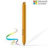 Microsoft Certified Surface Pen with 4096 Levels Pressure Sensitivity Stylus Pen 200hrs Using Time 360Days Standby ABS Plastic Surface Pro Pen Compatible with Surface Go/Laptop/Book/Studio