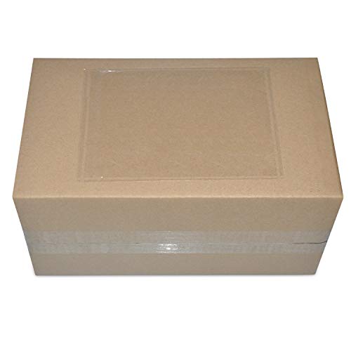Mionno 7.5" x5.5" Clear Strong Adhesive Invoice Enclosed Pouches, 100pcs Packing List/Shipping Label Envelopes Pouches for Mailing Shipping Business (Short Side Loading) - Thumbnail 6
