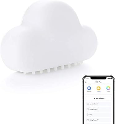 SwitchBot Hub Plus, Smart IR Remote Control for Air Conditioner, Smart Home, Link SwitchBot to Wi-Fi, Compatible with Alexa Google Home Siri IFTTT