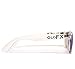 GloFX Diffraction Glasses – Clear – Blue Mirror