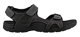 Vionic Gerrit - Mens Adjustable Sandal Black - 9