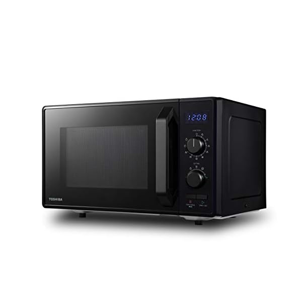 Toshiba-900-w-23-L-Microwave-Oven-with-1050-w-Crispy-Grill-Energy-Saving-Eco-Function-8-Auto-Menus-5-Power-Levels-and-Position-Memory-Turntable-Black-MW2-AG23PFBK Toshiba 900w 23L Microwave Oven with 1050w Crispy Grill, Energy Saving Eco Function, 8 Auto Menus, 5 Power Levels and…