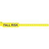 PDC Healthcare WBCFRA-3 1 Confident Fall Risk Alert Wristband, Permanent Snap Closure for Adult, 13