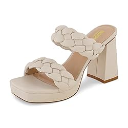 CUSHIONAIRE Women's Aurora braided platform sandal