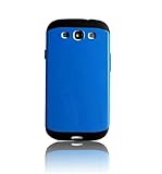 Galaxy Grand Neo Case, Galaxy Grand Duos Case, i9060 / I9060C / i9082 AnoKe Armor Dual Layer Bumper Case TPU PC 2 in 1 Hybrid Protective Case for Samsung I9060 i9080 i9082 (Armor Deep Blue)