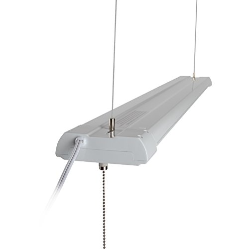 Brightech – LightPRO LED Shop Light – Installs Above Workbenches – More Energy-Efficient than Fluorescent Overhead Lighting – 40-Watt LED Equivalent to 100-Watt Brightness