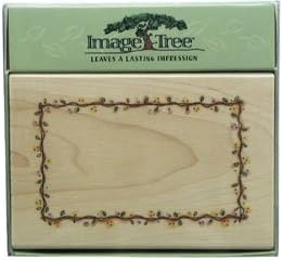 Image Tree Rubber Stamp - Vine Frame