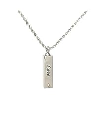 Urnseller Katie Collection - Joyero con cadena para cenizas, acero inoxidable, Adjustable, US_JWEY_B07MVNFY6R